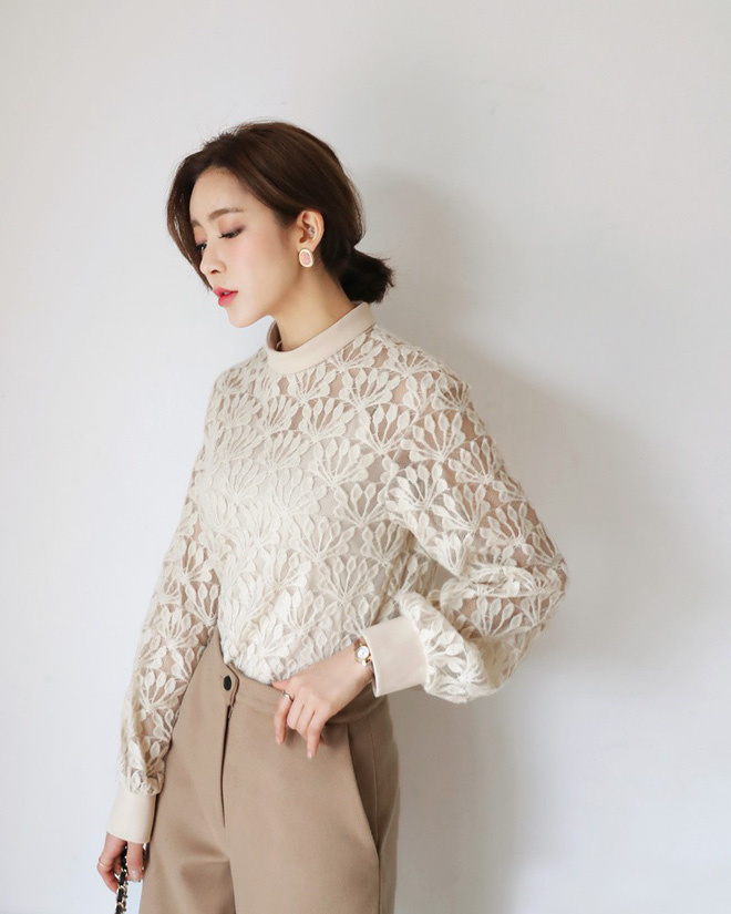 Áo voan và ren sẽ là cạ cứng của các nàng bánh bèo trong dịp Tết sắp tới Áo voan và ren sẽ là cạ cứng của các nàng bánh bèo trong dịp Tết sắp tới
