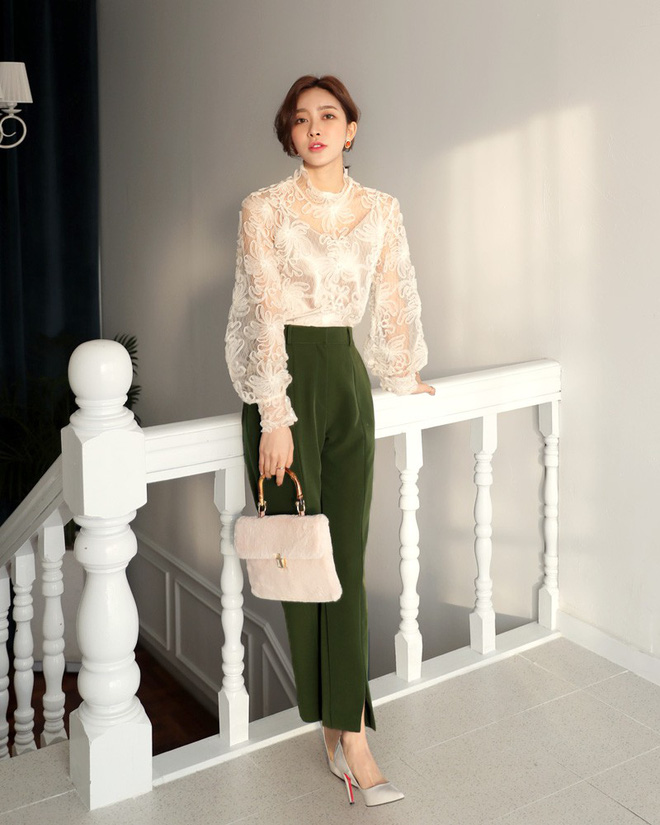 Áo voan và ren sẽ là cạ cứng của các nàng bánh bèo trong dịp Tết sắp tới Áo voan và ren sẽ là cạ cứng của các nàng bánh bèo trong dịp Tết sắp tới