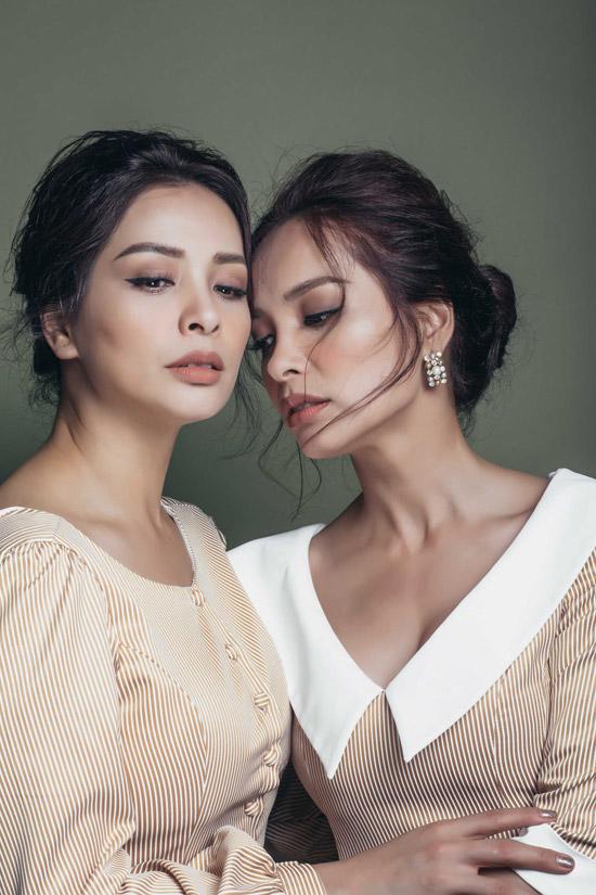 Chị em sinh đôi Thuý Hằng - Thuý Hạnh đẹp không tỳ vết trong bộ hình đón tuổi 40