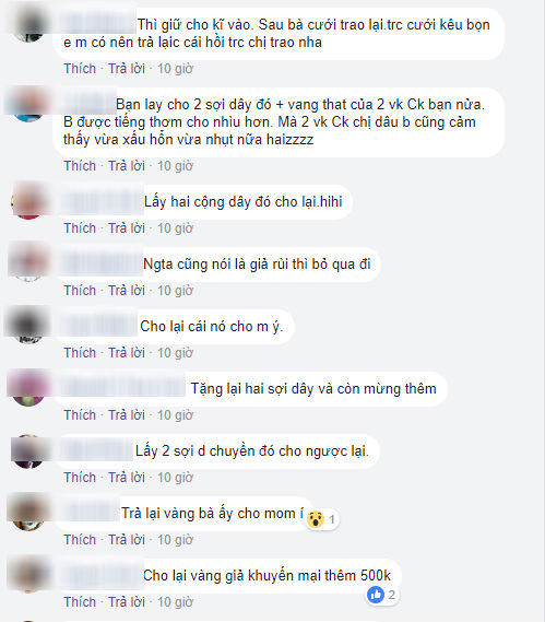 Ngày cưới được chị chồng cho vàng giả, lại còn đem khoe khắp nơi, nàng dâu nhờ tư vấn cách trả đũa