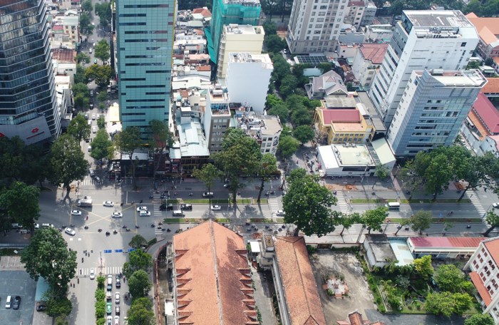 Đường Tôn Đức Thắng thay đổi bất ngờ sau khi hàng cổ thụ bị đốn hạ