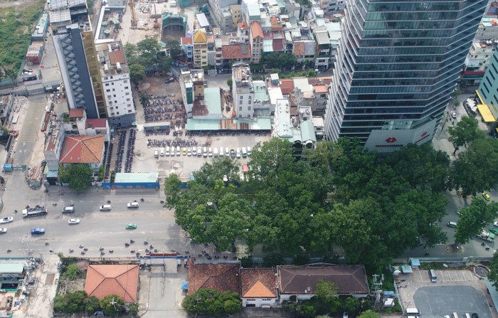 Đường Tôn Đức Thắng thay đổi bất ngờ sau khi hàng cổ thụ bị đốn hạ