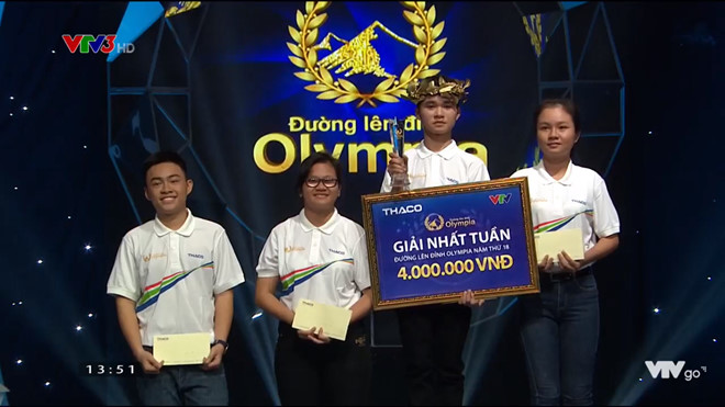 10X tự nhận mình chậm chạp chiến thắng cuộc thi tuần Olympia