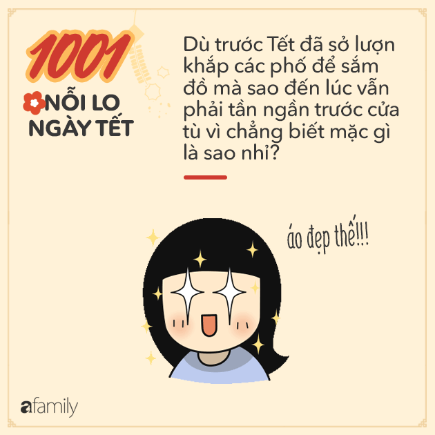 Tết đã đến rất gần rồi, ai vui thì vui, hội chị em chỉ thấy 1001 nỗi âu lo