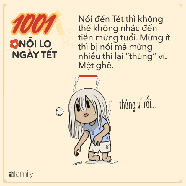 Tết đã đến rất gần rồi, ai vui thì vui, hội chị em chỉ thấy 1001 nỗi âu lo