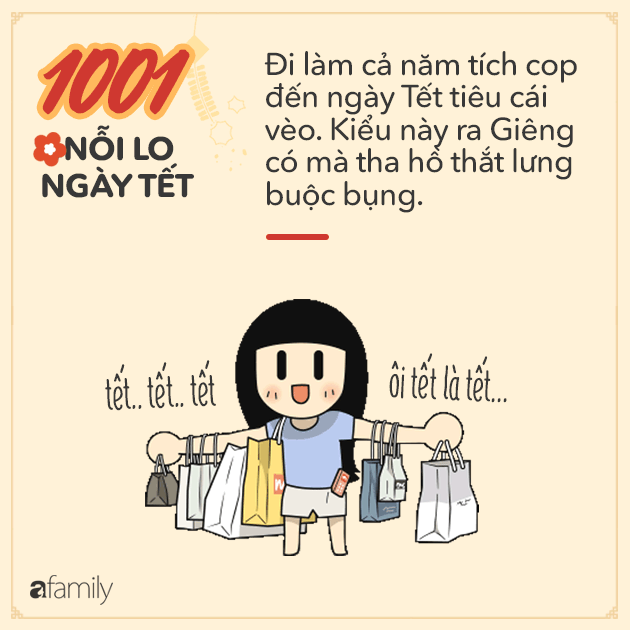 Tết đã đến rất gần rồi, ai vui thì vui, hội chị em chỉ thấy 1001 nỗi âu lo
