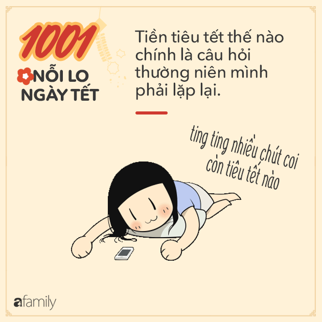 Tết đã đến rất gần rồi, ai vui thì vui, hội chị em chỉ thấy 1001 nỗi âu lo