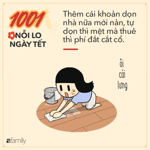 Tết đã đến rất gần rồi, ai vui thì vui, hội chị em chỉ thấy 1001 nỗi âu lo