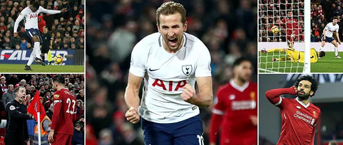 Tottenham và Liverpool cầm chân nhau trong trận đấu nhiều tranh cãi