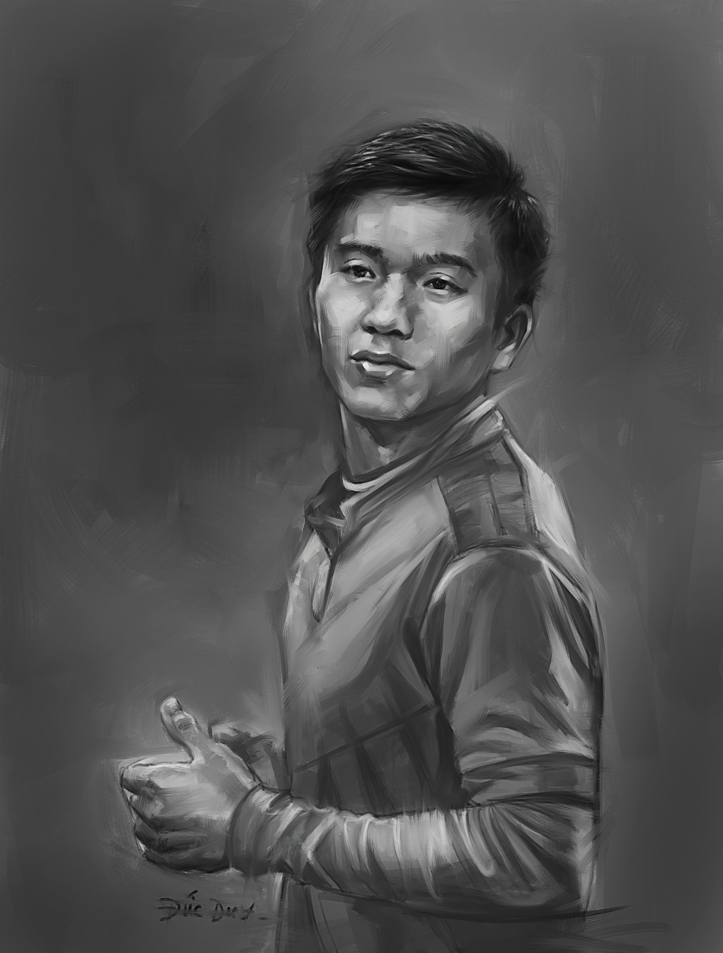 HLV Park Hang-seo và cầu thủ U23 Việt Nam trông thế nào qua tranh 2D?