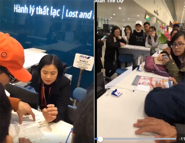 Từ Nhật trở về, hơn 100 hành khách bức xúc vì xuống đến sân bay Nội Bài nhưng không nhận được hành lý