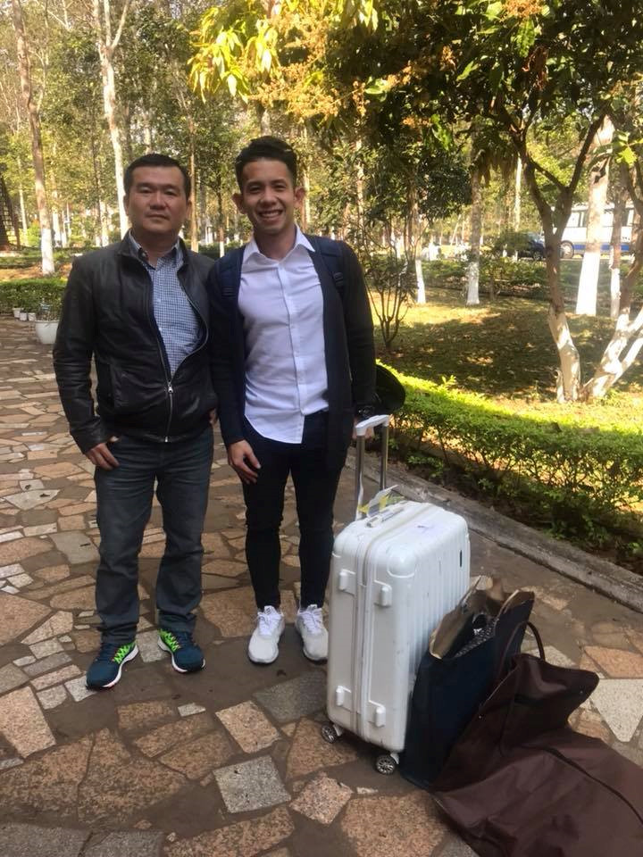 Các tuyển thủ U23 rạng rỡ trong ngày hội quân với CLB