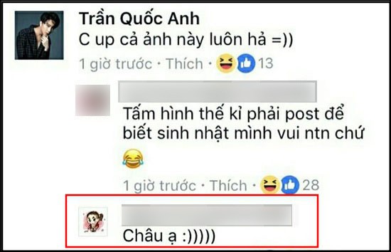 Chi Pu dùng Facebook mới bình luận về ảnh Cường Seven vui vẻ chụp hình với Gil Lê?