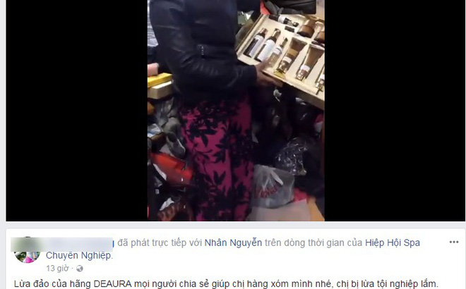 Hà Nội: Khách hàng tố Spa mồi chài bán trả góp bộ mỹ phẩm với giá khủng