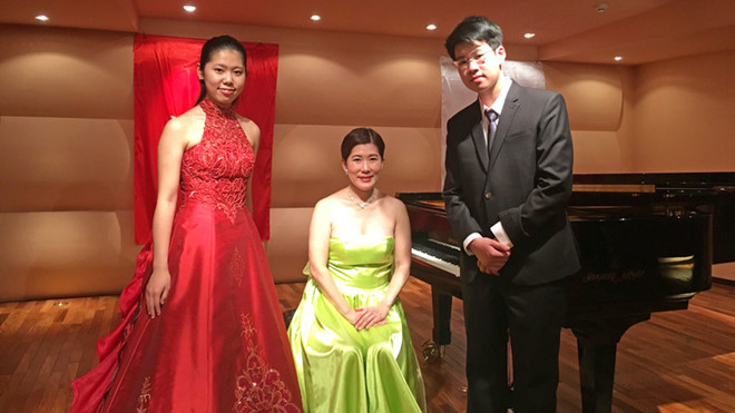Nam sinh 13 tuổi đại diện Việt Nam chơi piano ở Nhật Bản