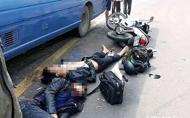 Xác định danh tính 2 thanh niên Nghệ An chạy xe máy về quê ăn Tết bị tai nạn