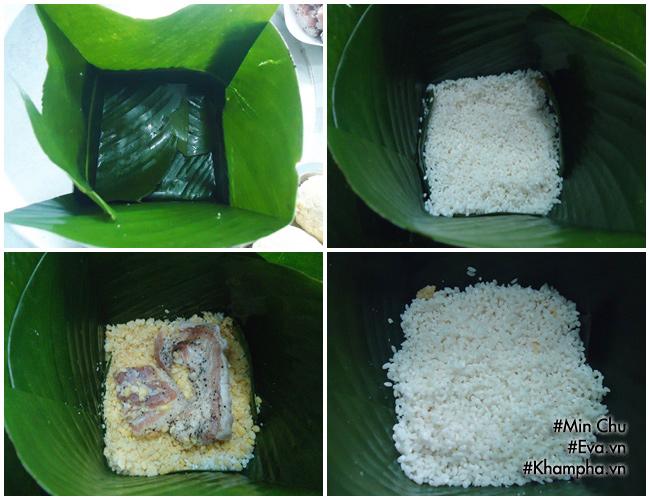 Cách gói bánh chưng không cần khuôn vẫn ngon và đẹp ngày Tết Cách gói bánh chưng không cần khuôn vẫn ngon và đẹp ngày Tết