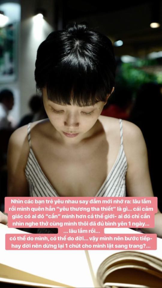 Hậu nghi vấn đã chia tay Hoàng Touliver, Tóc Tiên lại gây chú ý với chia sẻ đầy tâm trạng