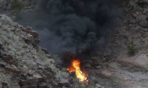 Trực thăng rơi ở Mỹ, ba người thiệt mạng