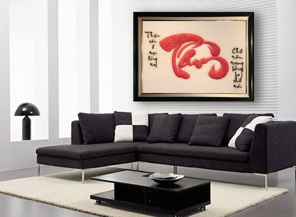 Năm Mậu Tuất 2018, treo tranh chữ gì trong nhà là hợp nhất?