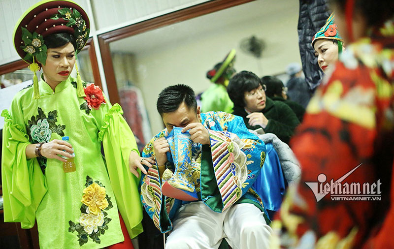 Độc quyền: Lặng người khi xem hình hậu trường Táo quân 2018