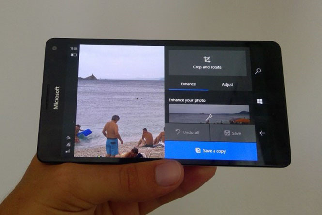 Microsoft Photos trên Windows 10 Mobile nhận bản cập nhật lớn