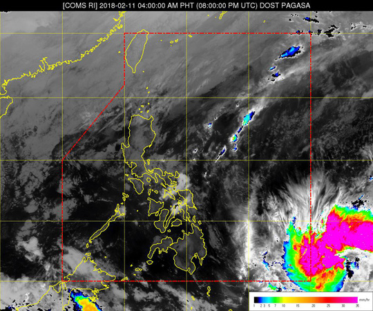 Bão Sanba suy yếu thành áp thấp nhiệt đới