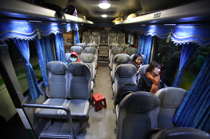 Bến xe Hà Nội vắng tanh ngày giáp Tết