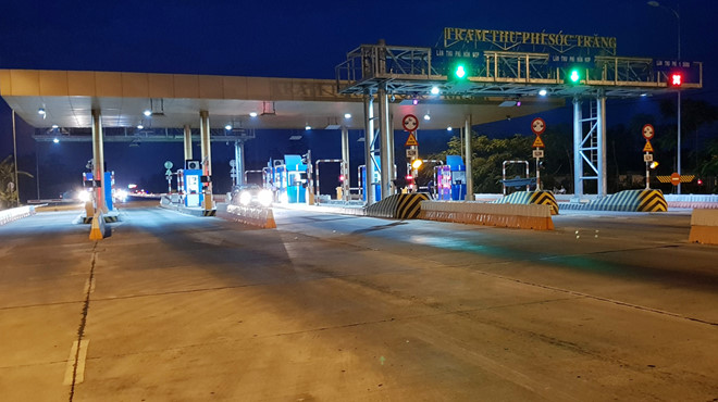 BOT Sóc Trăng và Bạc Liêu xả trạm từ đêm giao thừa