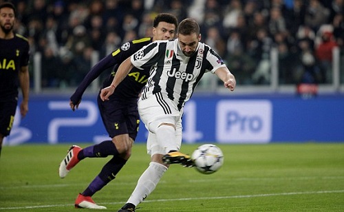 Tottenham cầm hòa Juventus dù bị dẫn hai bàn sau chín phút