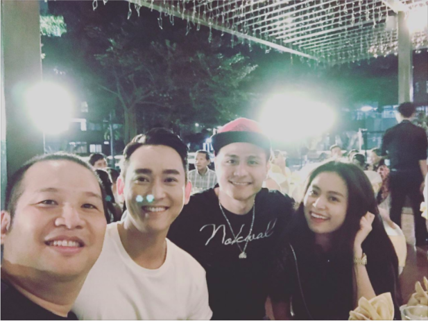 Hoàng Thùy Linh khoe ảnh chuẩn bị đón Tết cùng bố nhưng chàng trai giấu mặt lại được chú ý hơn cả