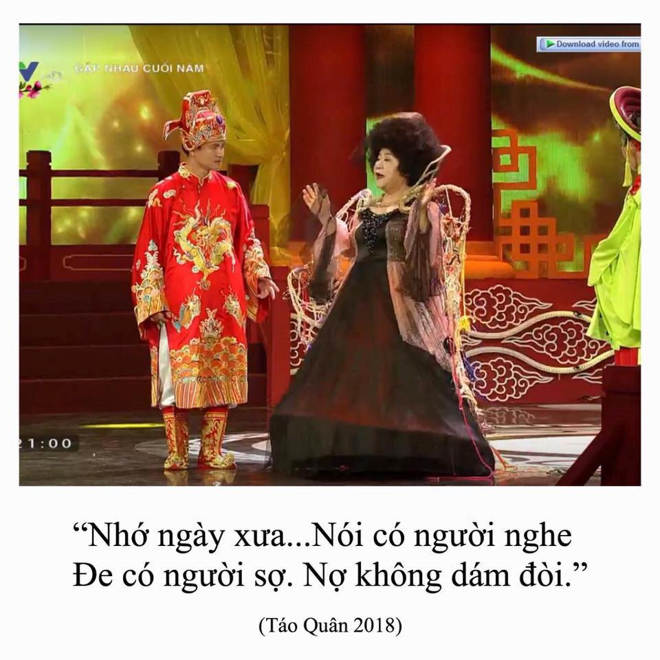 Chế ảnh Táo quân với câu nói ấn tượng của Ngọc Hoàng, Bắc Đẩu