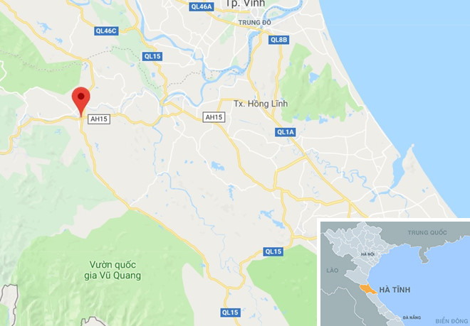 Pháo rực sáng đêm giao thừa ở Hà Tĩnh