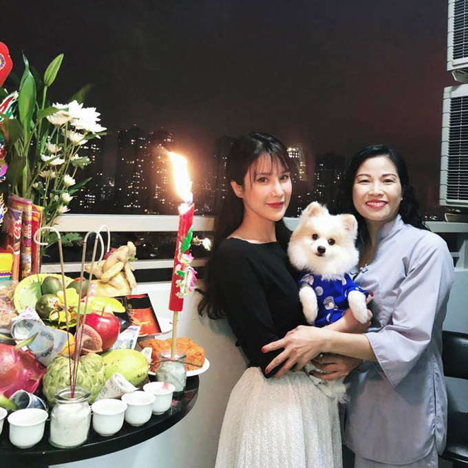 Sao Việt quây quần đón Tết bên gia đình