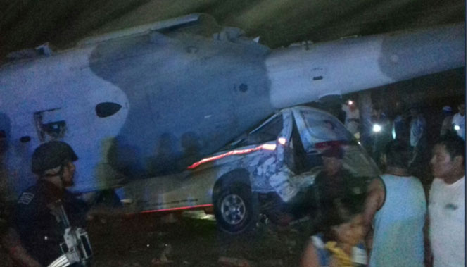 Trực thăng rơi, bộ trưởng và thống đốc Mexico thoát chết