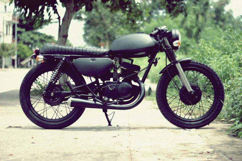 Dân chơi Việt cưỡi siêu xe Simson, Min khờ, Super cub... đi chơi Tết