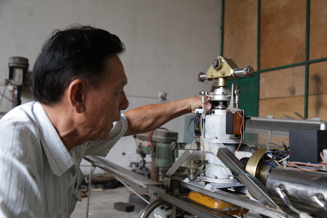 Những hình ảnh đầu tiên về máy bay không người lái của hai lúa Bùi Hiển