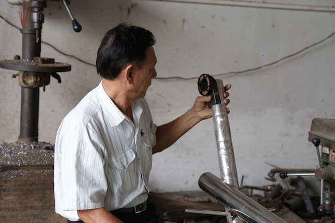 Những hình ảnh đầu tiên về máy bay không người lái của hai lúa Bùi Hiển