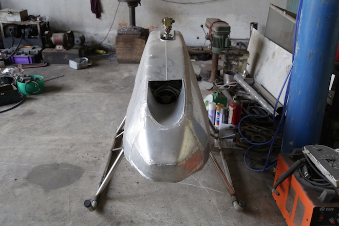 Những hình ảnh đầu tiên về máy bay không người lái của hai lúa Bùi Hiển