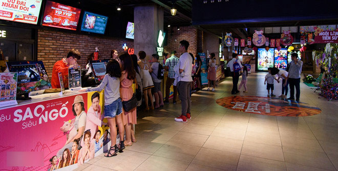 Rạp chiếu phim ở Sài Gòn vắng khách vào ngày Tết