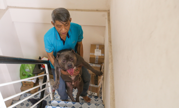 Người đàn ông nuôi chó giá chục nghìn đô ở Sài Gòn