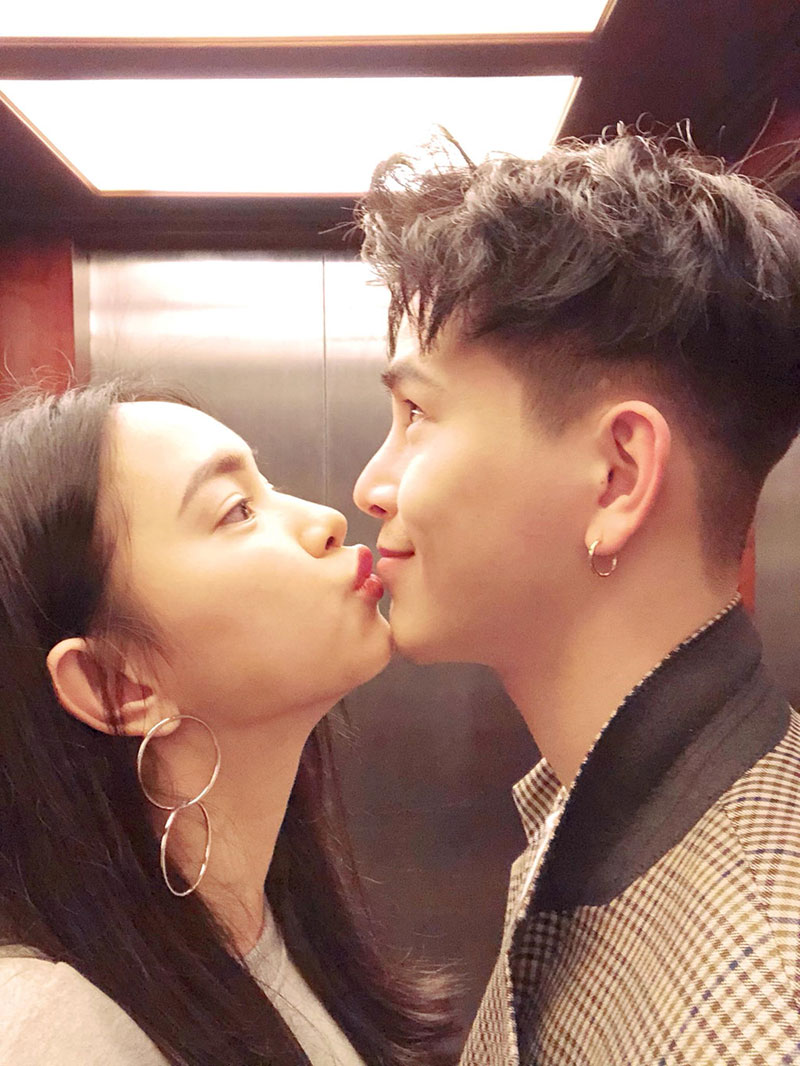 Sao Việt khoe ảnh hạnh phúc bên người yêu trong dịp Tết