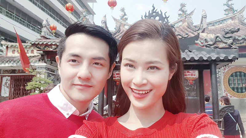 Sao Việt khoe ảnh hạnh phúc bên người yêu trong dịp Tết