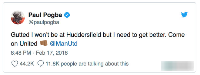 Pogba mất tích là do bị Mourinho mắng thậm tệ trong phòng thay quần áo?