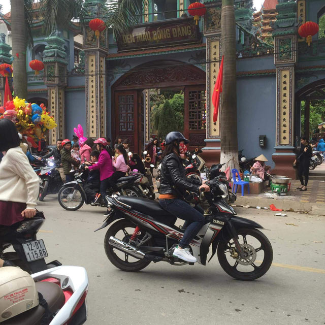 Lạng Sơn: Cháy lớn tại khuôn viên Đền Mẫu Đồng Đăng