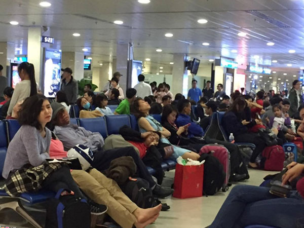Hơn 2.600 chuyến bay chậm, hủy chuyến trong tháng 1/2018