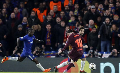 Messi ghi bàn, Barca giành tỷ số hòa trên sân của Chelsea