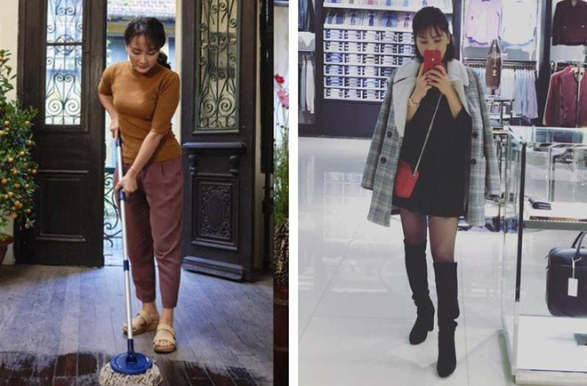 Bảo Thanh đăng ảnh theo trào lưu khác biệt lúc ở nhà và khi lên đồ đi chơi