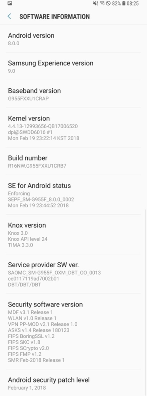 Samsung phát hành trở lại bản cập nhật Android 8.0 Oreo cho Galaxy S8/S8+ Samsung phát hành trở lại bản cập nhật Android 8.0 Oreo cho Galaxy S8/S8+
