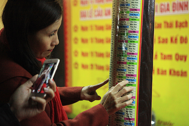 Sợ sao xấu chiếu mệnh, chen nhau đăng ký giải hạn ở chùa Phúc Khánh